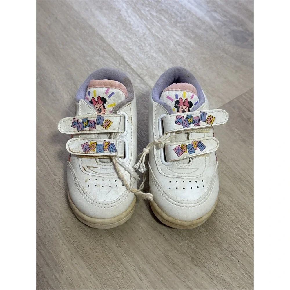 Disney Minnie Mouse 2000/Y2k Vintage Shoes Size 2 Girls Unworn